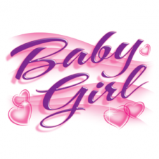 2089 Baby Girl 8.75x6